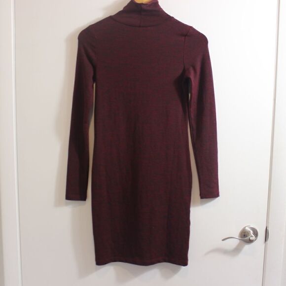 French Connection Bunburry Long Sleeve Turtle neck Mini Dress Women Size Small - Picture 8 of 14